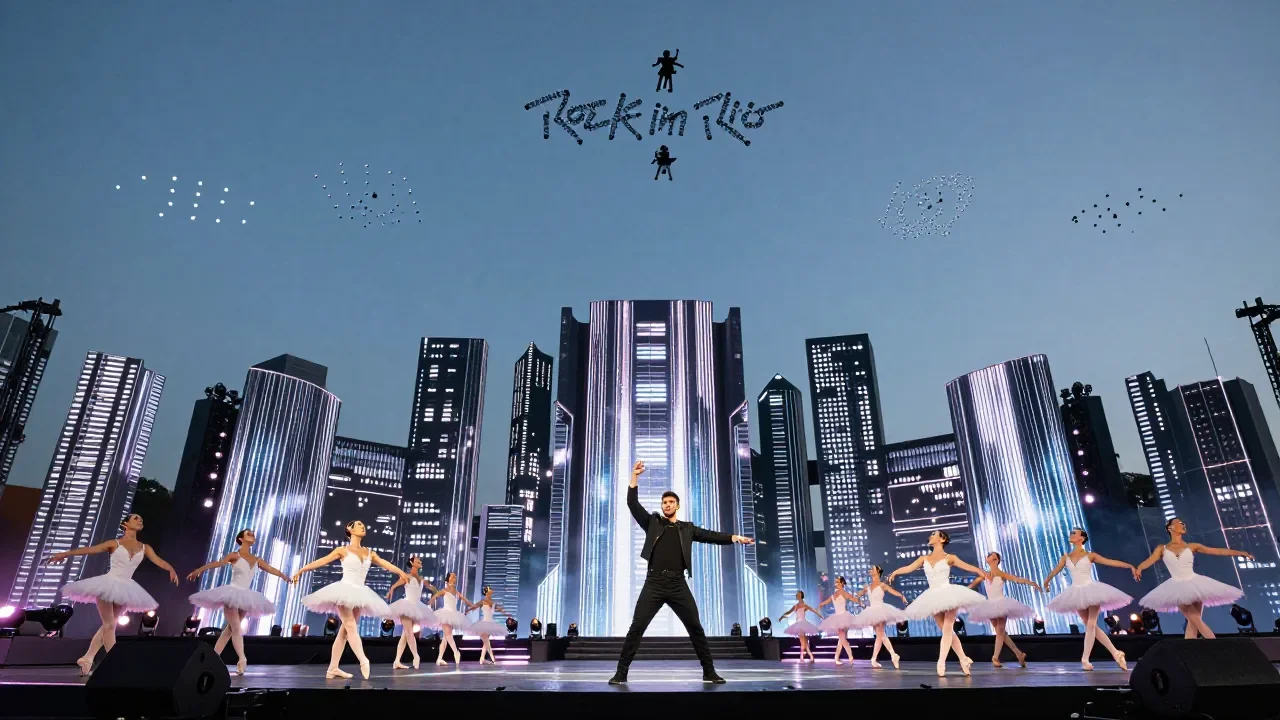 Alok apresenta manifesto contra IA no Rock in Rio 2026 com 1.500 drones e 45 bailarinos