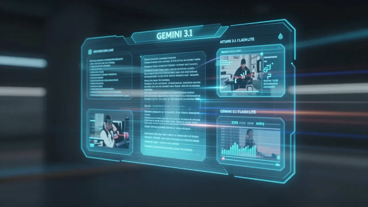 Google lança Gemini 3.1 Flash-Lite: modelo mais rápido e acessível da linha Gemini 3