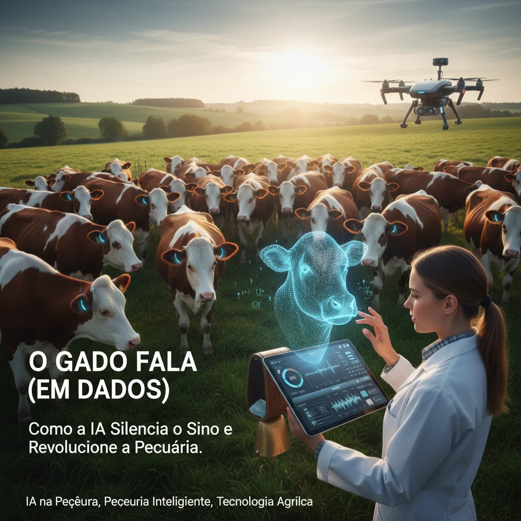 O Gado Fala (em Dados): Como a IA Silencia o Sino e Revoluciona a Pecuária