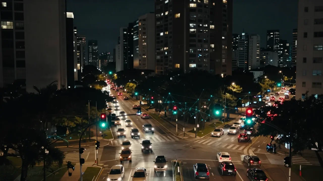 Google usa IA para sincronizar semáforos em São Paulo e reduz congestionamentos