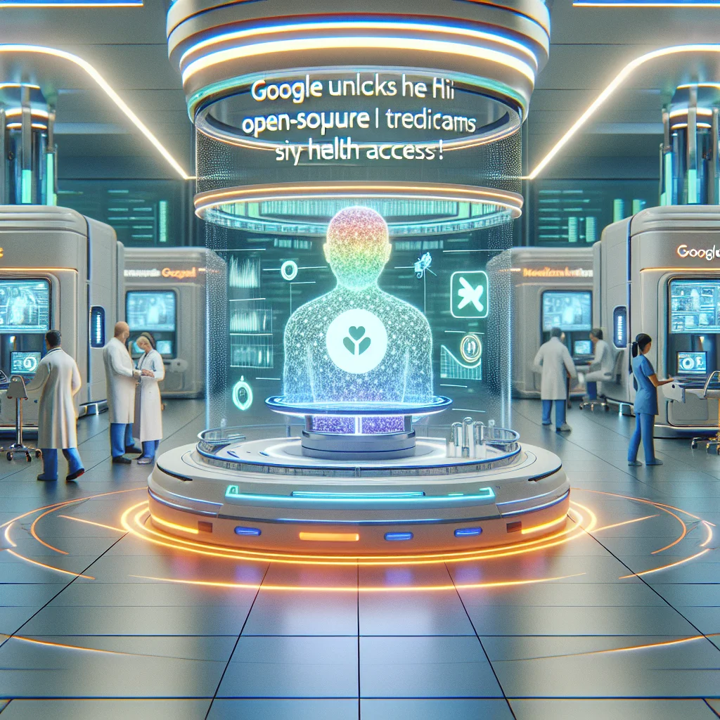 ## Google Desbloqueia o Futuro da Medicina: IA Médica de Código Aberto Transforma o Acesso à Saúde!
