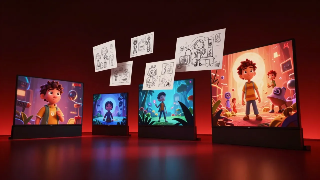 Netflix lança estúdio INKubator para animações geradas por IA - Imagem complementar