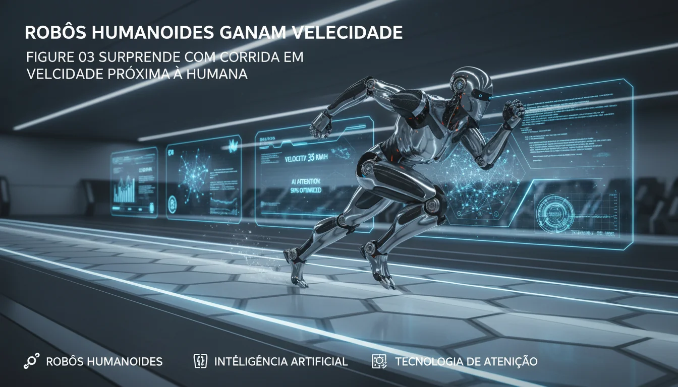 Robôs Humanoides Ganham Velocidade: Figure 03 Surpreende com Corrida em Velocidade Próxima à Humana